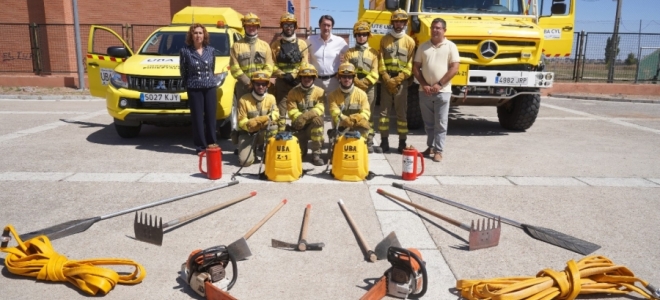 La Junta de Castilla y León potencia su cuerpo de bomberos con Merdeces-Benz